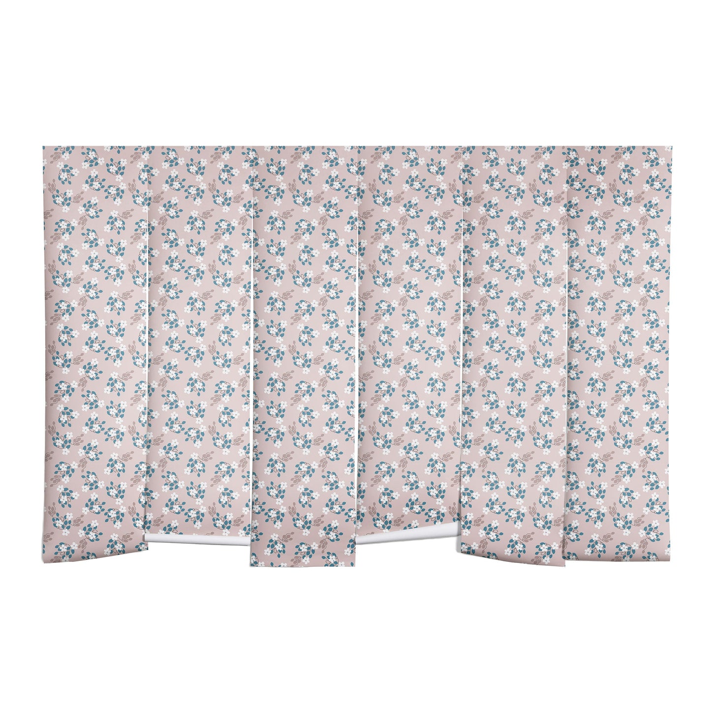 Mirimo Tiny White Flowers Wall Mural