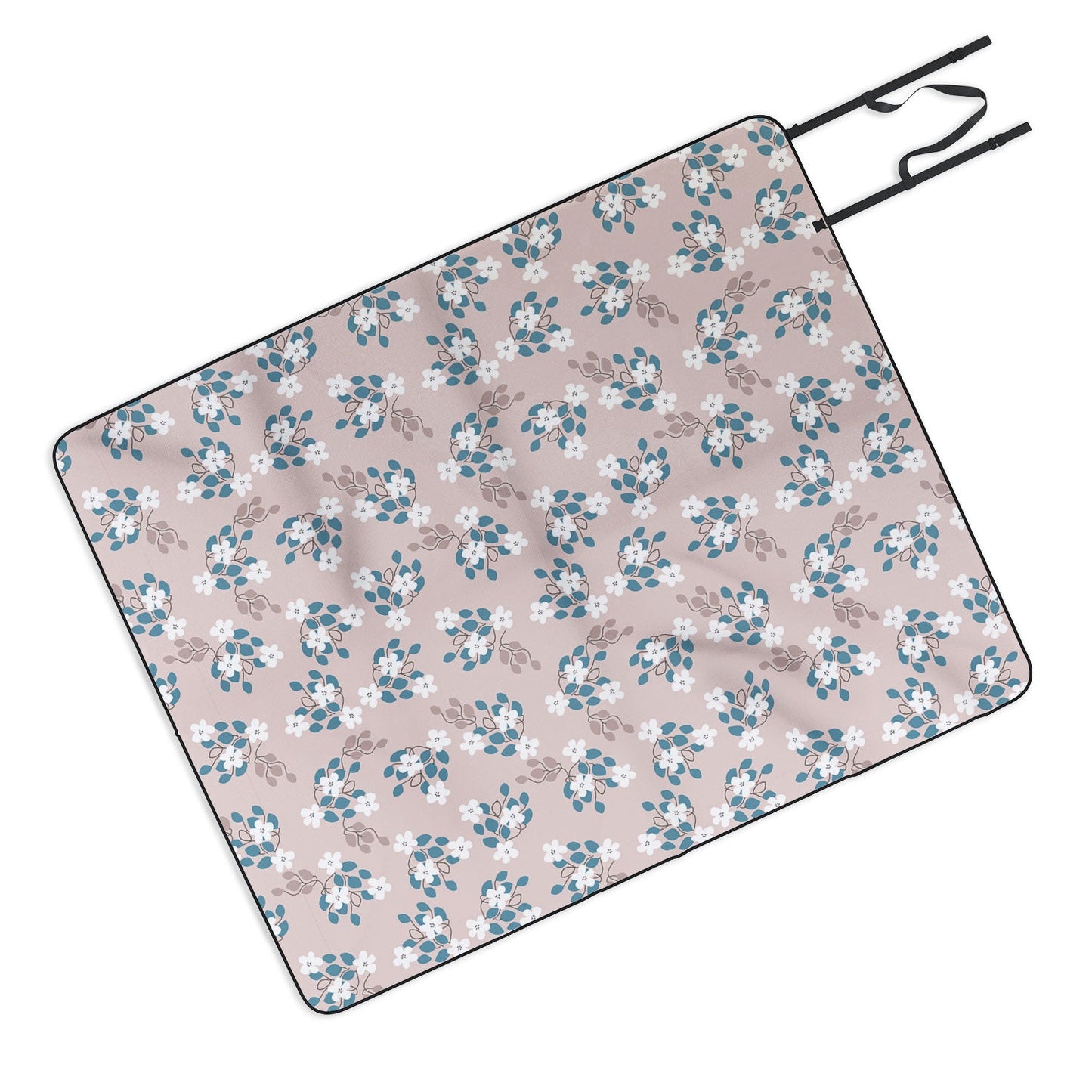 Mirimo Tiny White Flowers Picnic Blanket