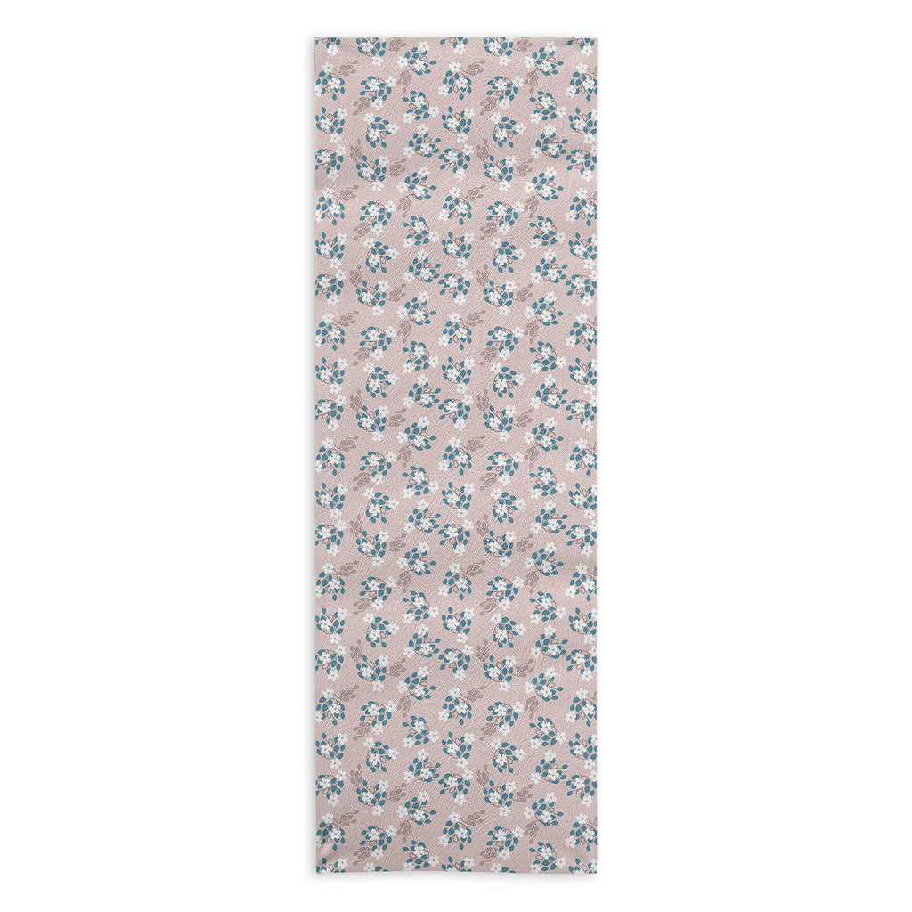 Mirimo Tiny White Flowers Yoga Towel