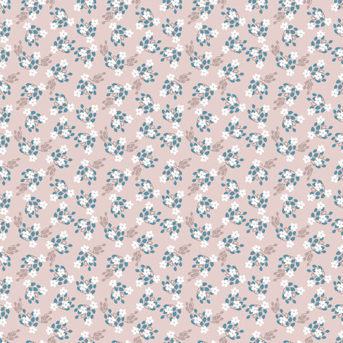 Mirimo Tiny White Flowers Shower Curtain
