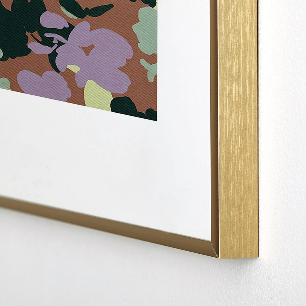 Marta Barragan Camarasa Retro Bloom Medley Metal Framed Art Print