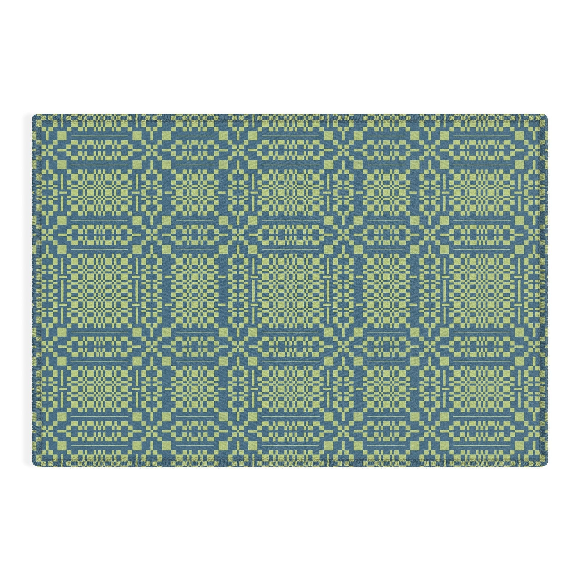 Marta Barragan Camarasa Nostalgic Grid Design Outdoor Rug