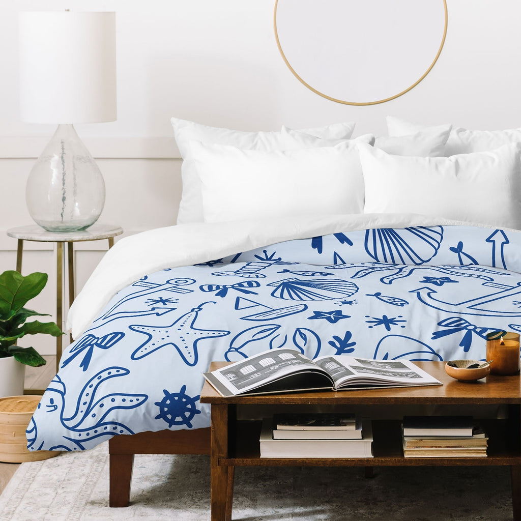 Design by Spark Marine Christmas Holiday Duvet Cover