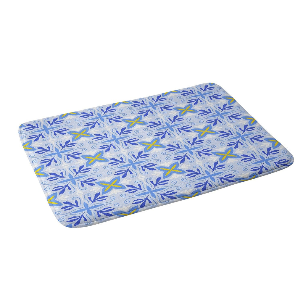Design by Spark Dolce Vita Flourish Tile Memory Foam Bath Mat
