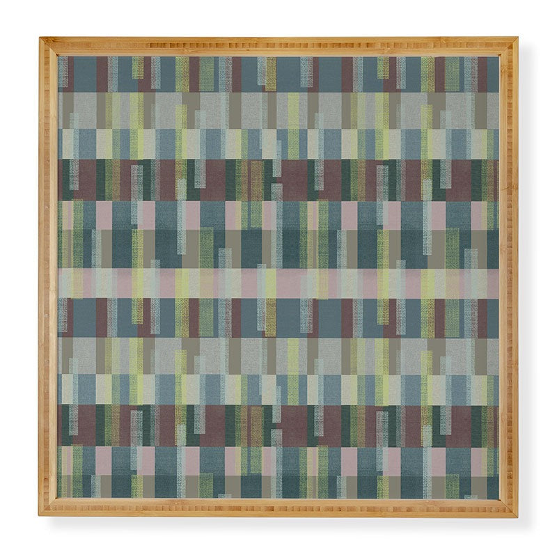 Marta Barragan Camarasa Dynamic Linear Blocks Framed Wall Art