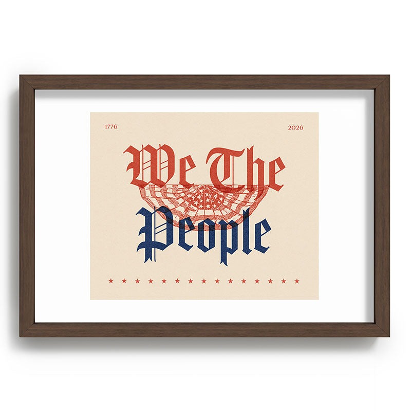 DENY Designs We The People ii Recessed Framing Rectangle