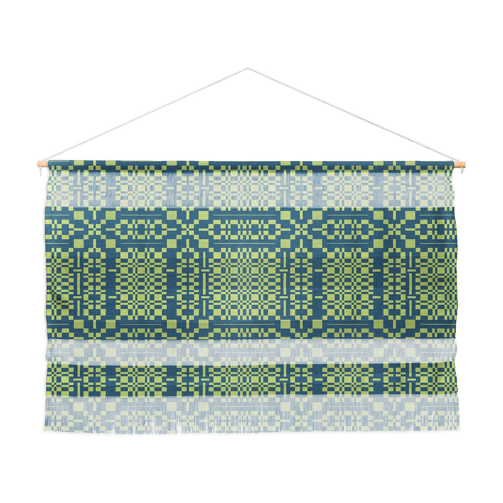 Marta Barragan Camarasa Nostalgic Grid Design Wall Hanging Landscape
