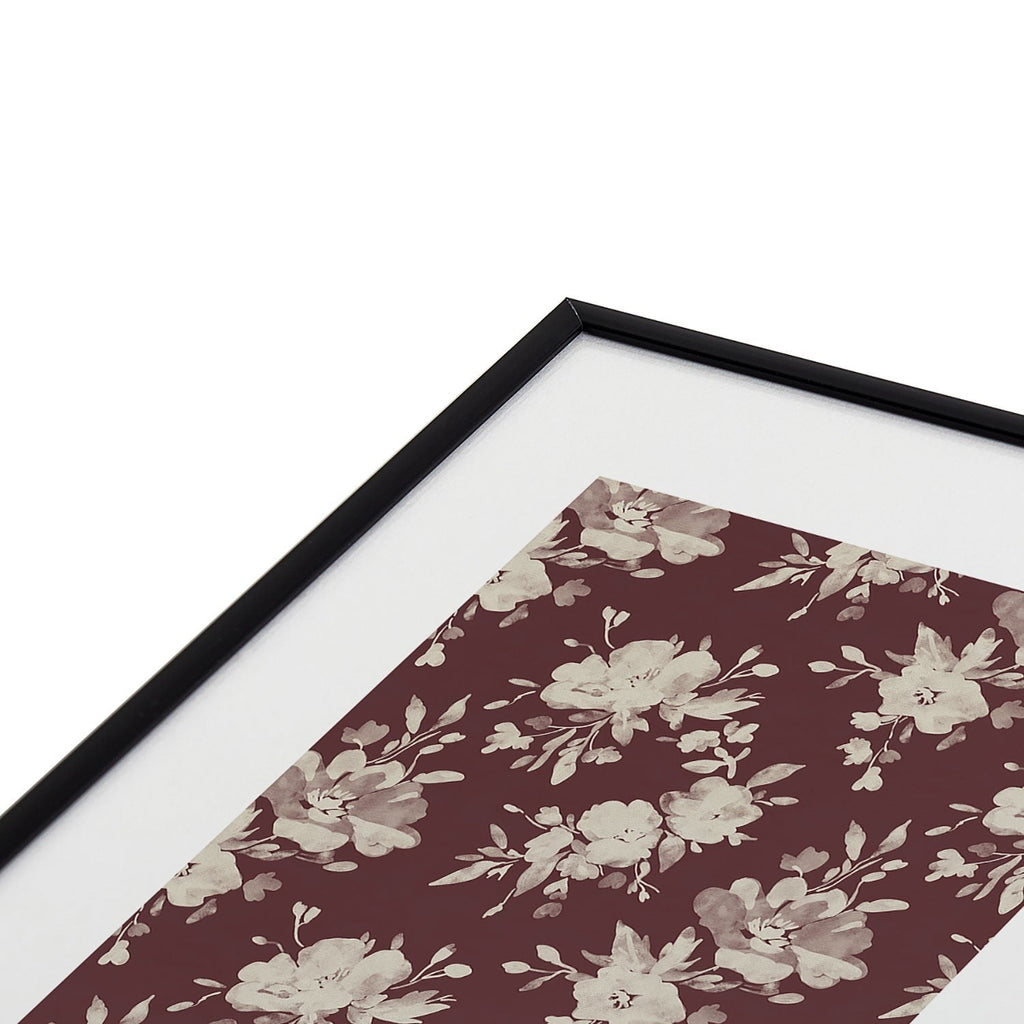 Marta Barragan Camarasa Antique Petal Romance Metal Framed Art Print