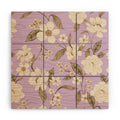 Gabriela Fuente Roberta lilac Wood Wall Mural