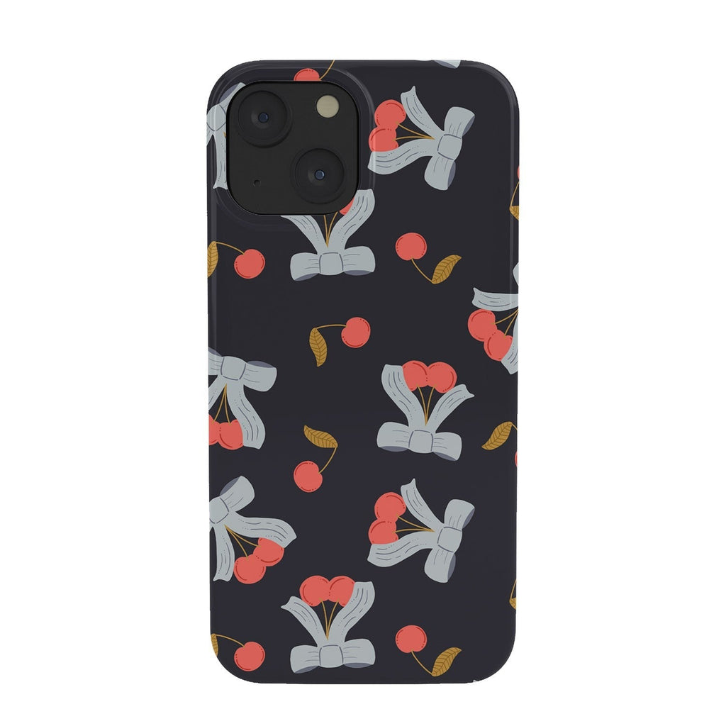 Jennifer Labre Cherries and Bows Phone Case