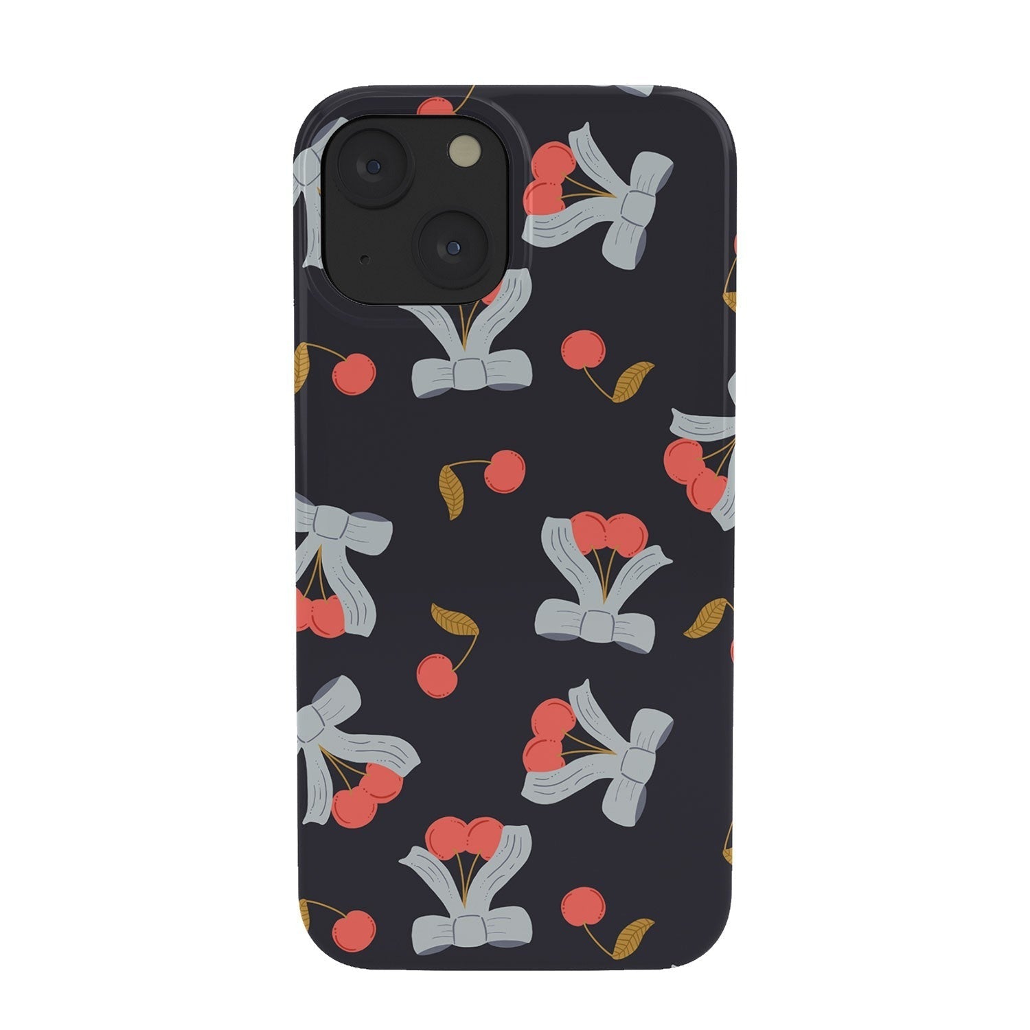 Jennifer Labre Cherries and Bows Phone Case