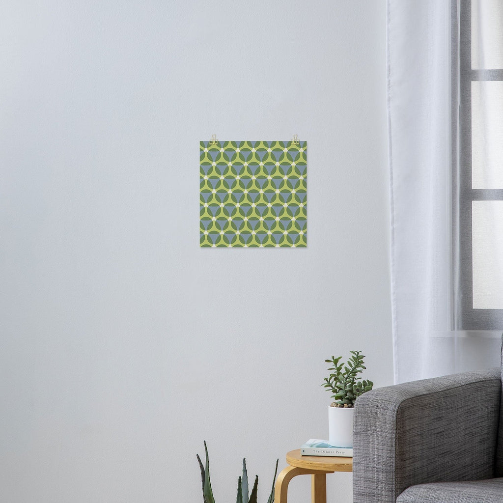 Marta Barragan Camarasa Stylish Retro Circle Art Print