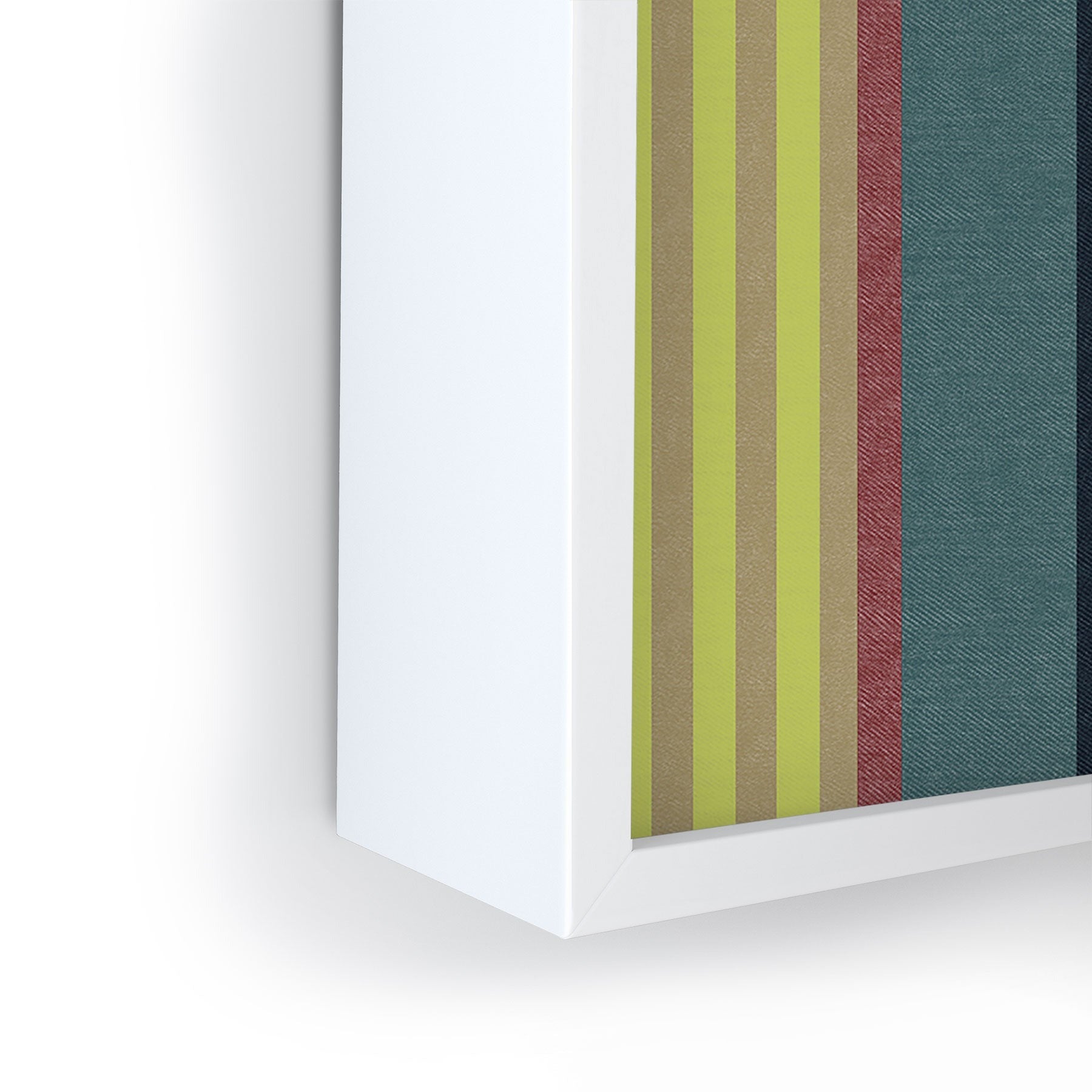 Marta Barragan Camarasa Colorful Stripe Delight Framed Mini Art Print