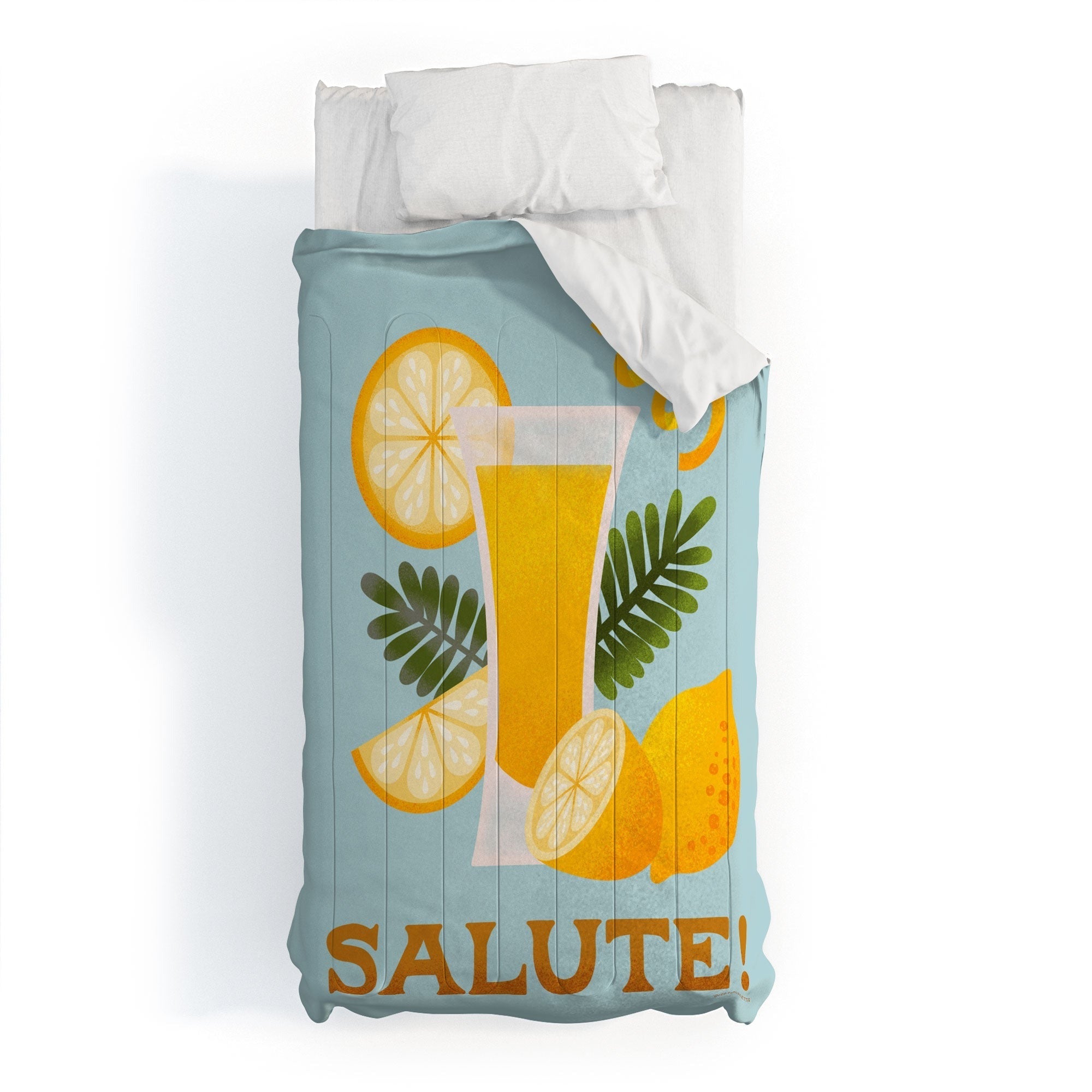 Jessica Molina Limoncello Cocktail Comforter