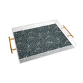 Little Om Pattern Shooting Stars blue Acrylic Tray