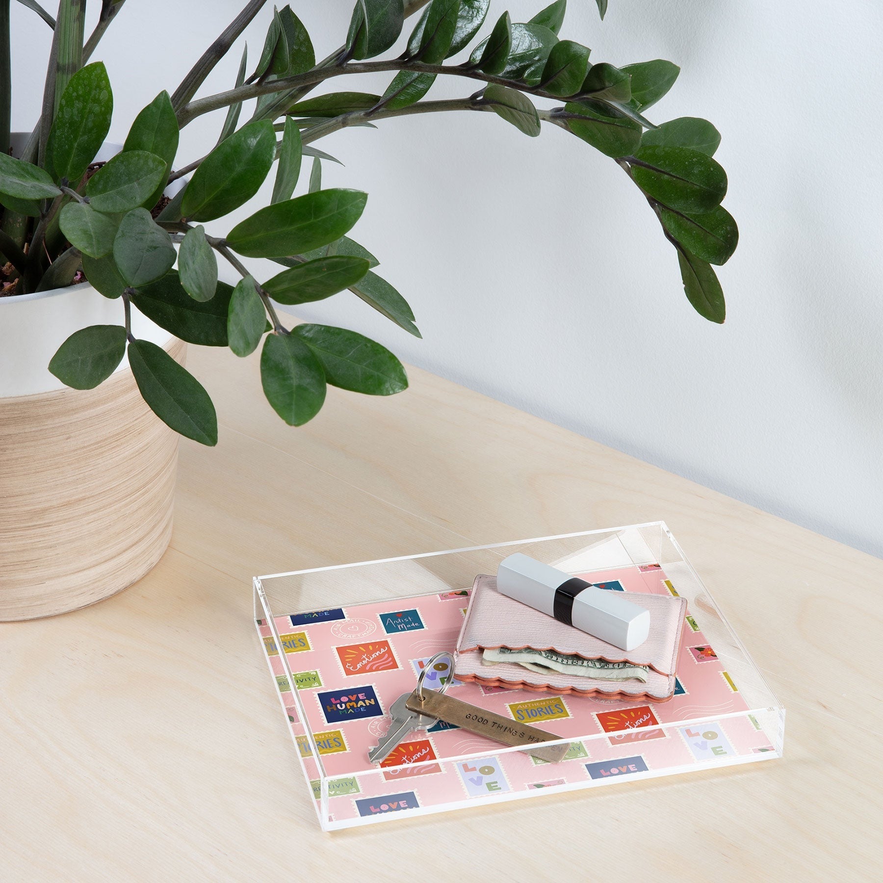 Design by Spark Love Human Made Stamps Acrylic Tray