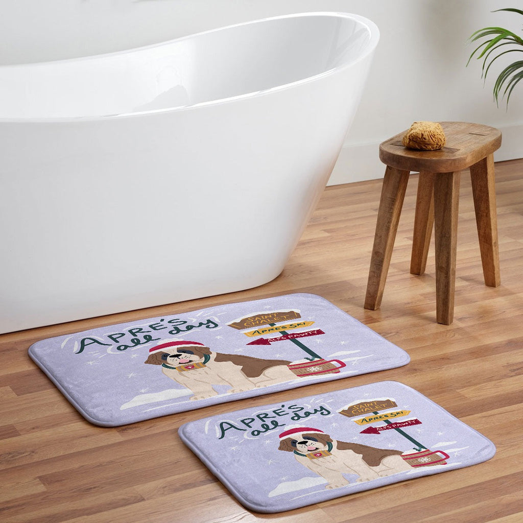 Design by Spark St Bernard Apres All Day Memory Foam Bath Mat
