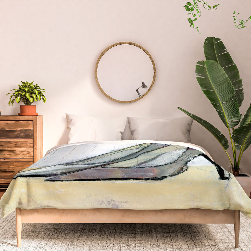 Sophia Buddenhagen Grey Stiletto Comforter