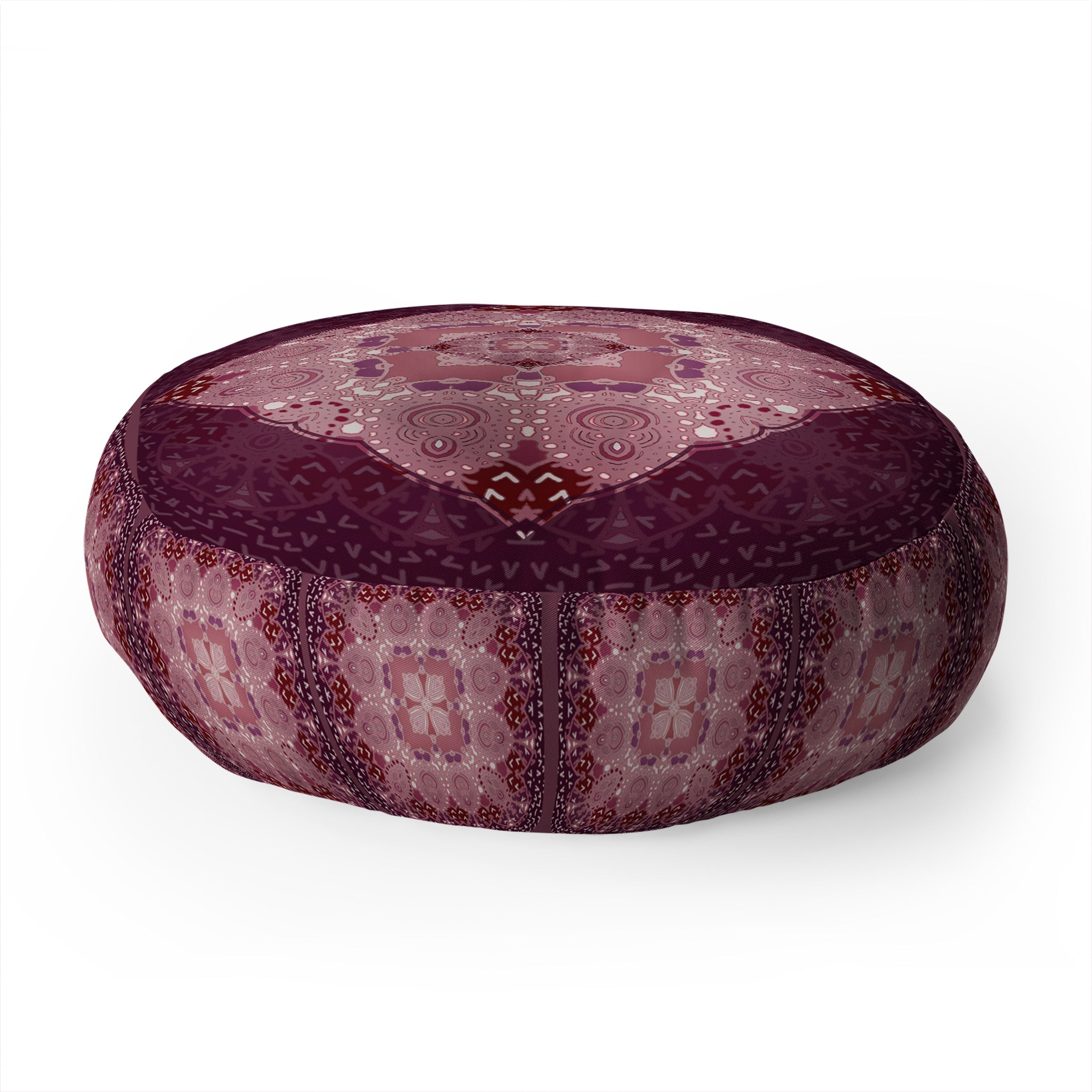 Monika Strigel AZIZA RED Floor Pillow Round