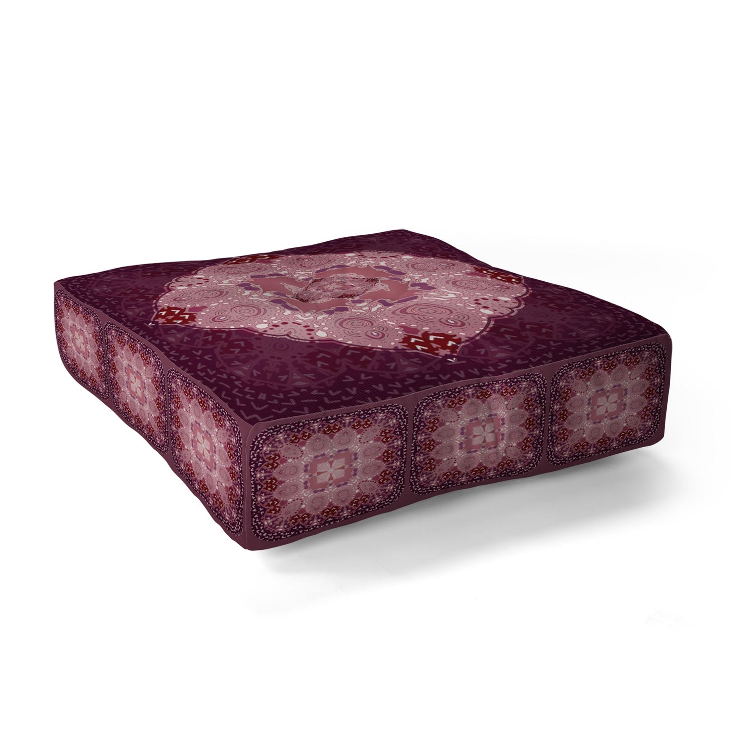 Monika Strigel AZIZA RED Floor Pillow Square