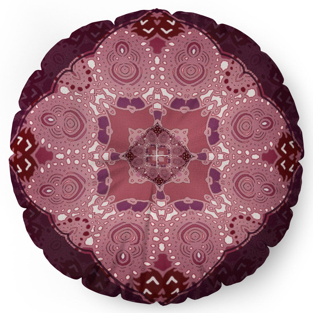 Monika Strigel AZIZA RED Floor Pillow Round