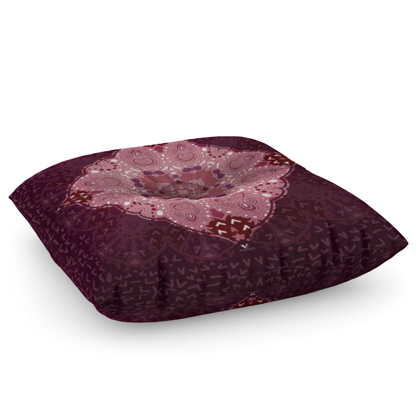 Monika Strigel AZIZA RED Floor Pillow Square