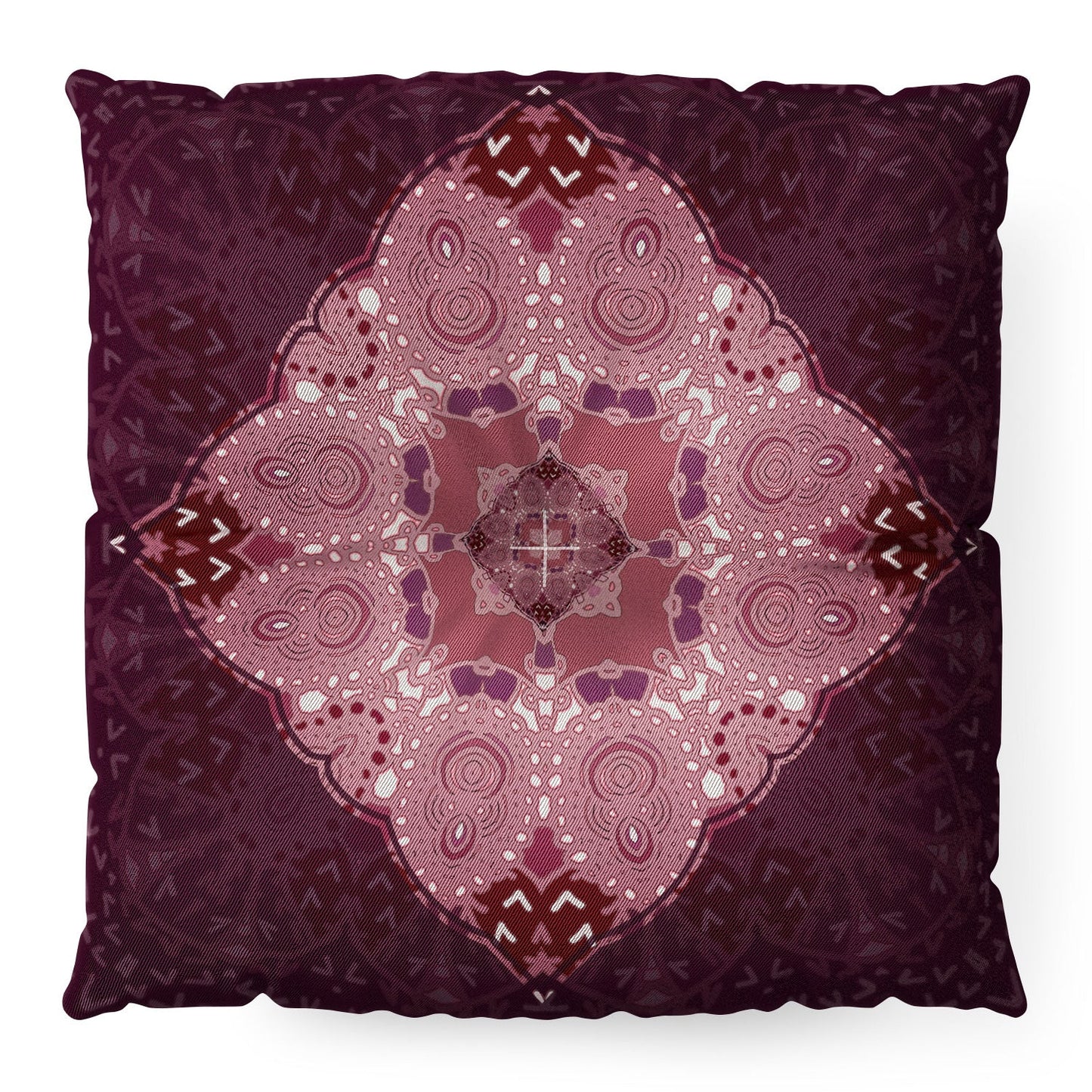Monika Strigel AZIZA RED Floor Pillow Square