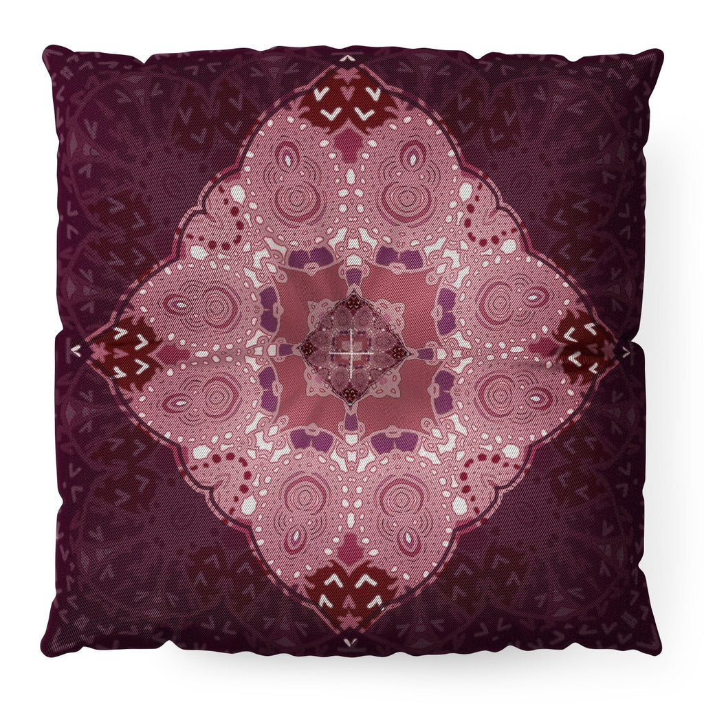 Monika Strigel AZIZA RED Floor Pillow Square