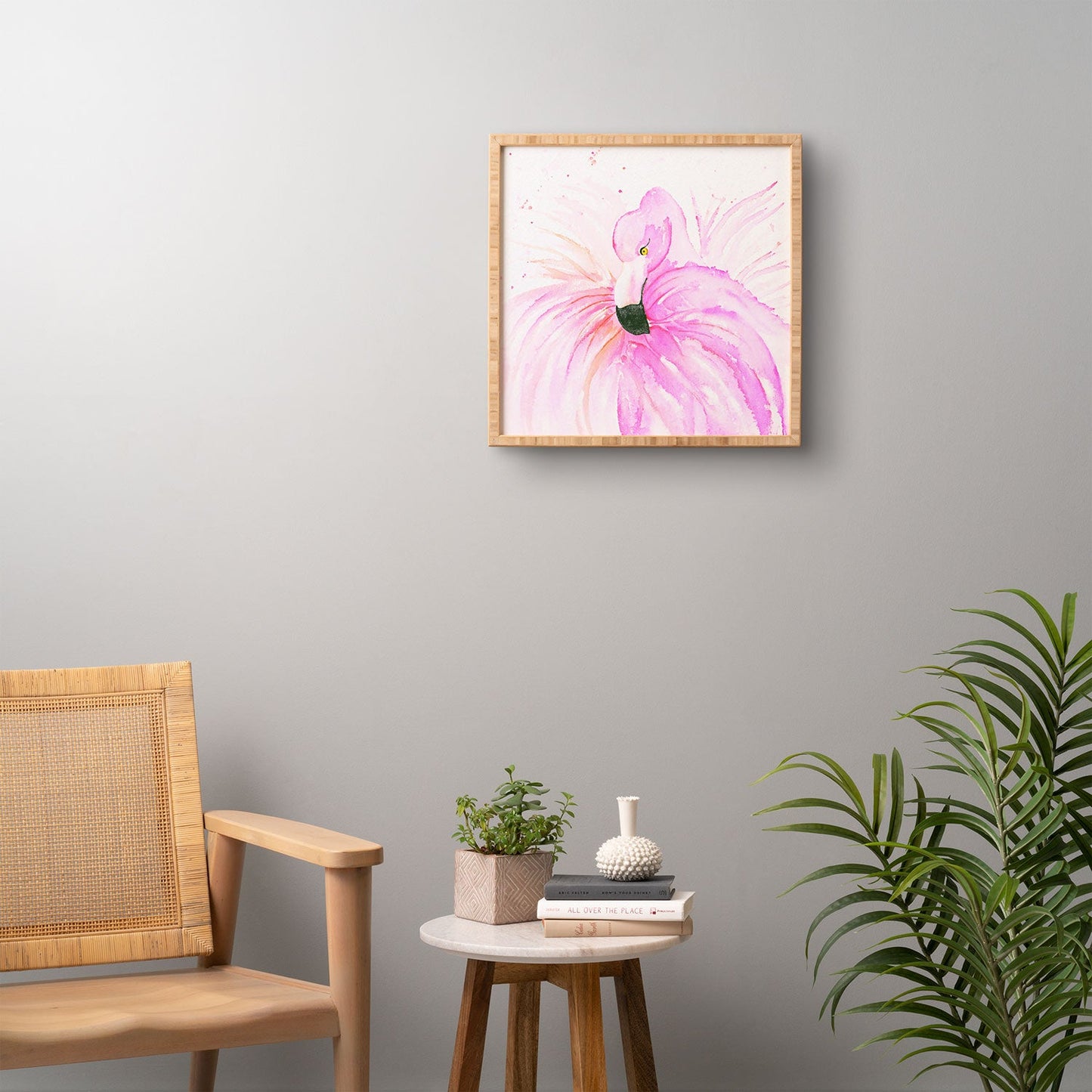 Monika Strigel Flamingo Ballerina Framed Wall Art