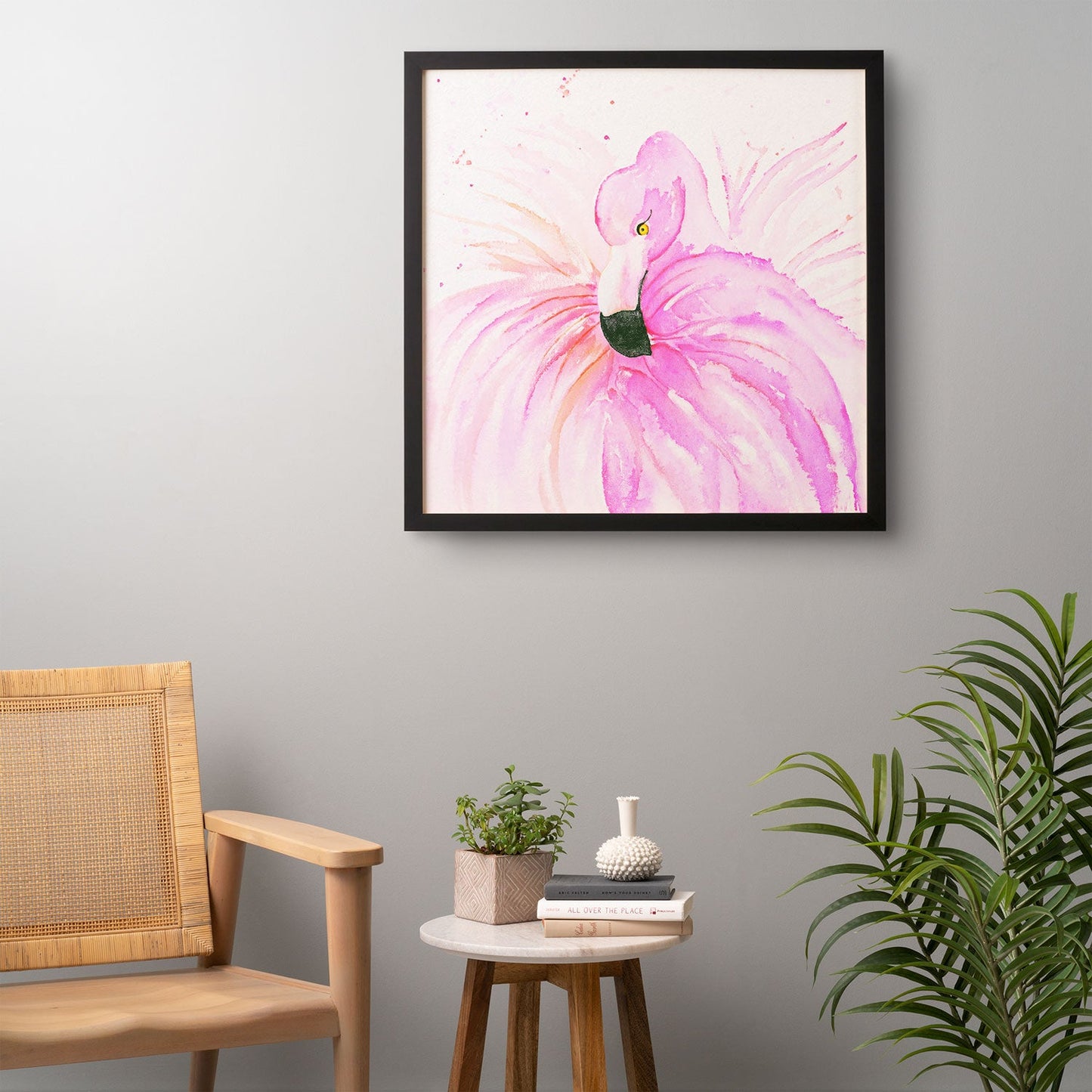 Monika Strigel Flamingo Ballerina Framed Wall Art