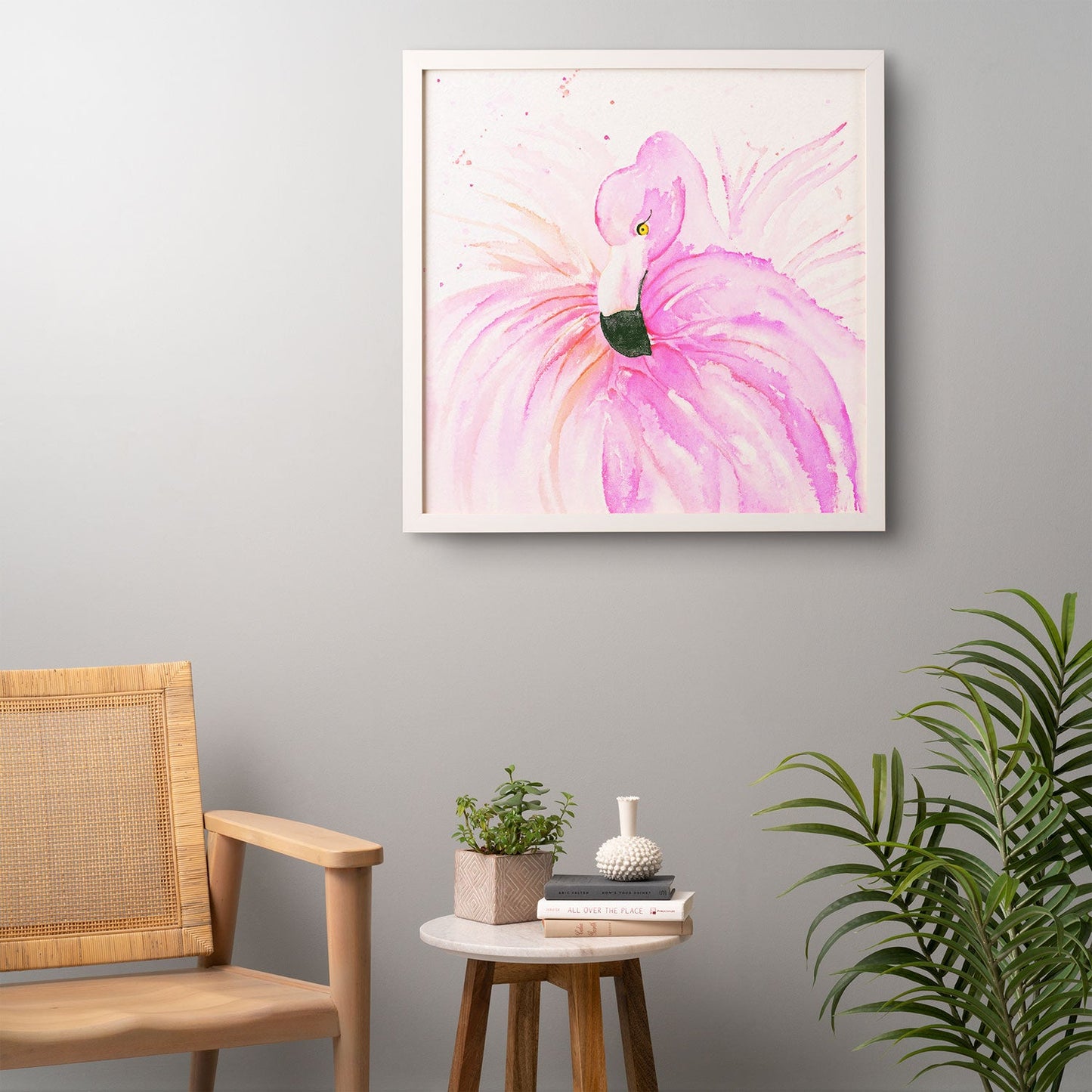 Monika Strigel Flamingo Ballerina Framed Wall Art