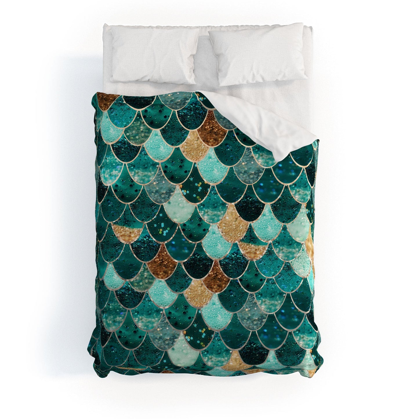 Monika Strigel Really Mermaid Duvet Cover