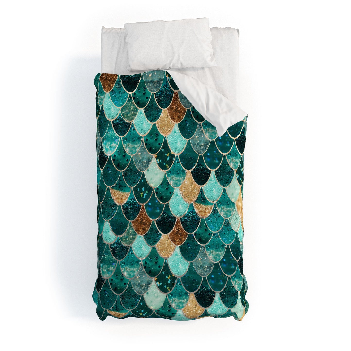 Monika Strigel Really Mermaid Duvet Cover