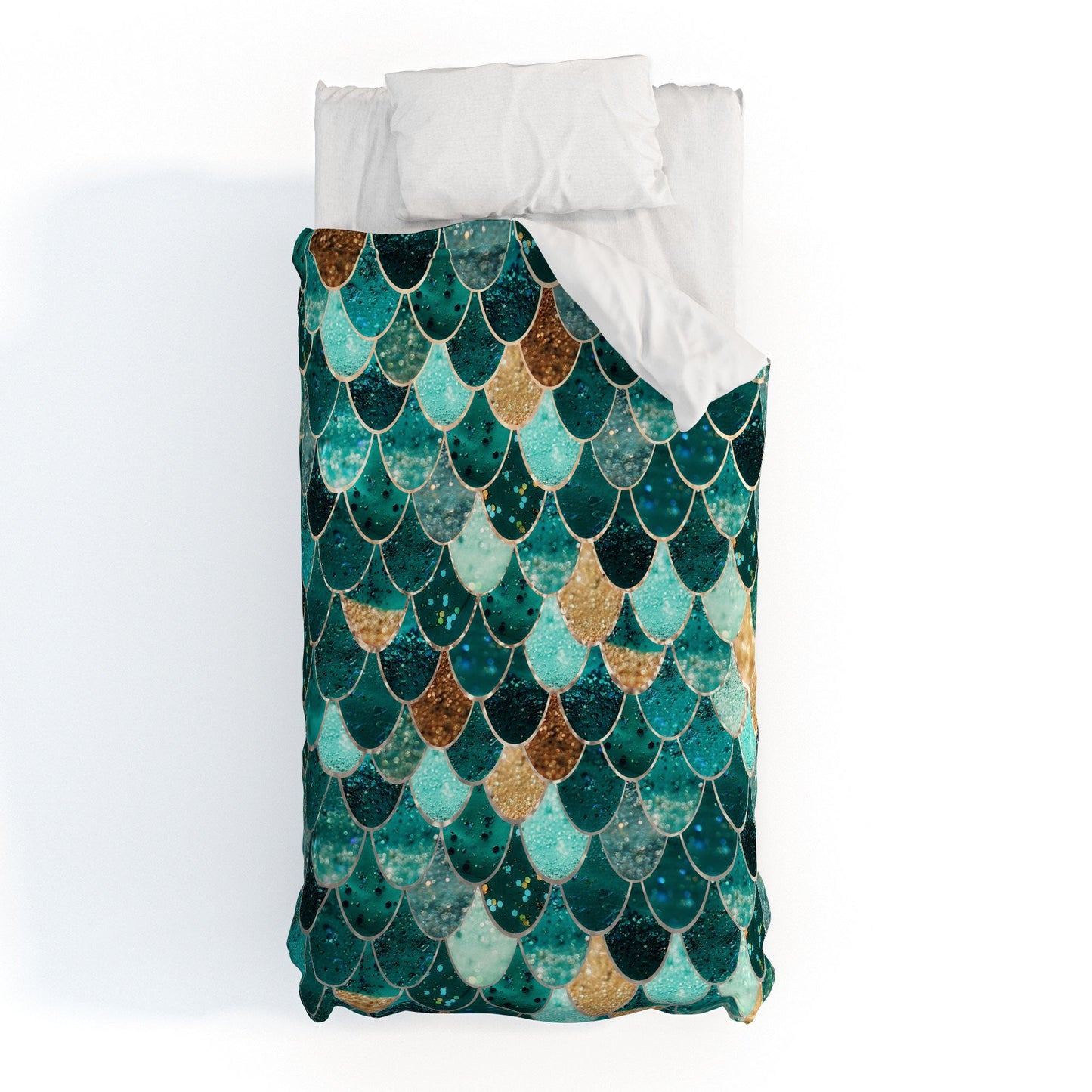 Monika Strigel Really Mermaid Duvet Cover