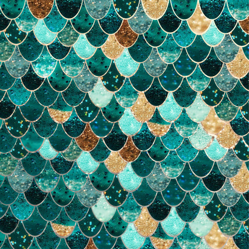 Monika Strigel Really Mermaid Shower Curtain