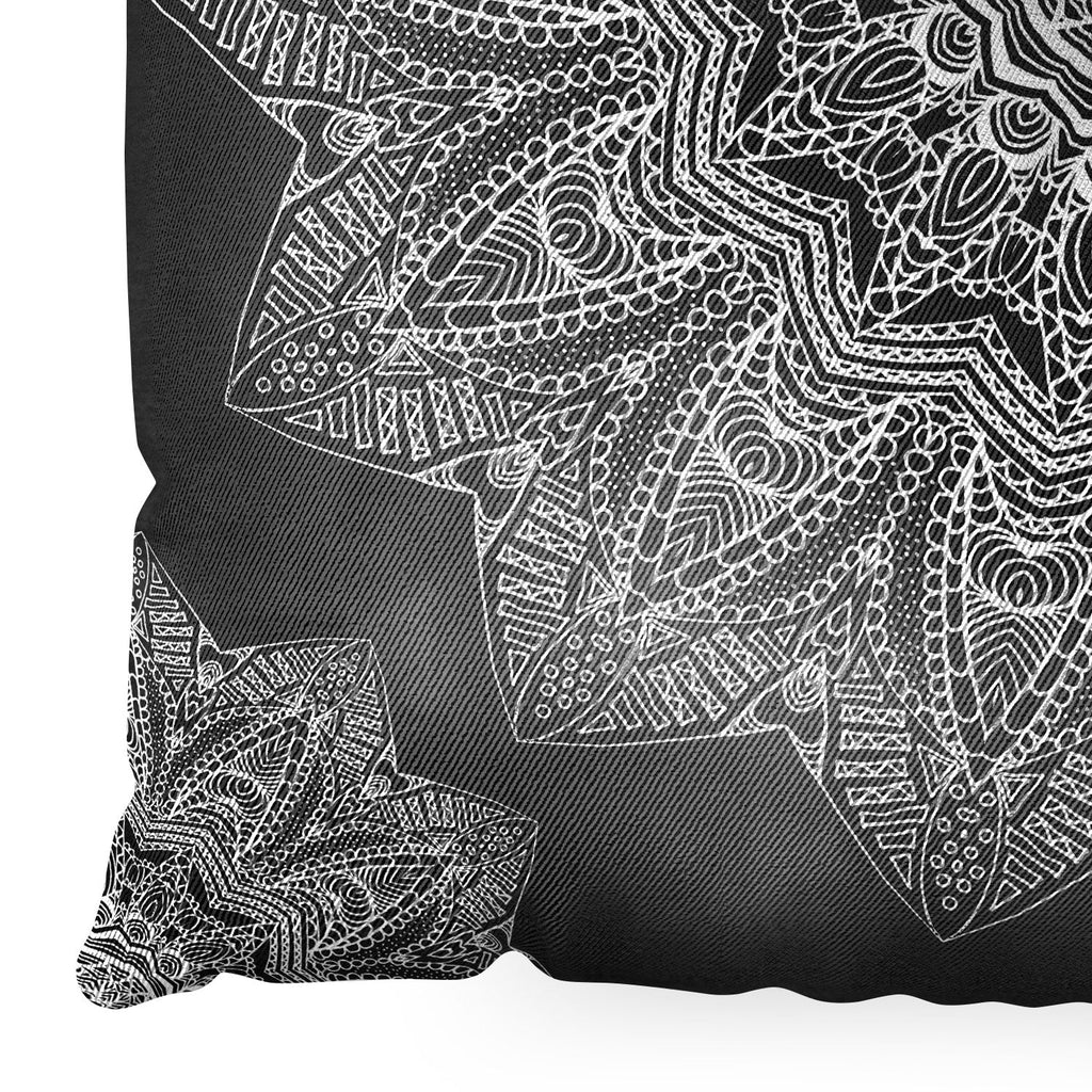 Monika Strigel SERENDIPITY BLACK Floor Pillow Square
