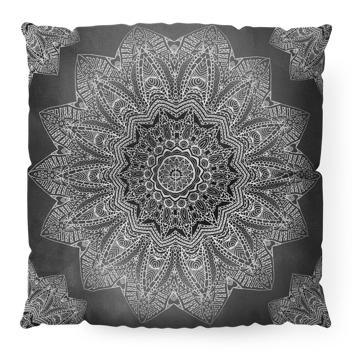 Monika Strigel SERENDIPITY BLACK Floor Pillow Square