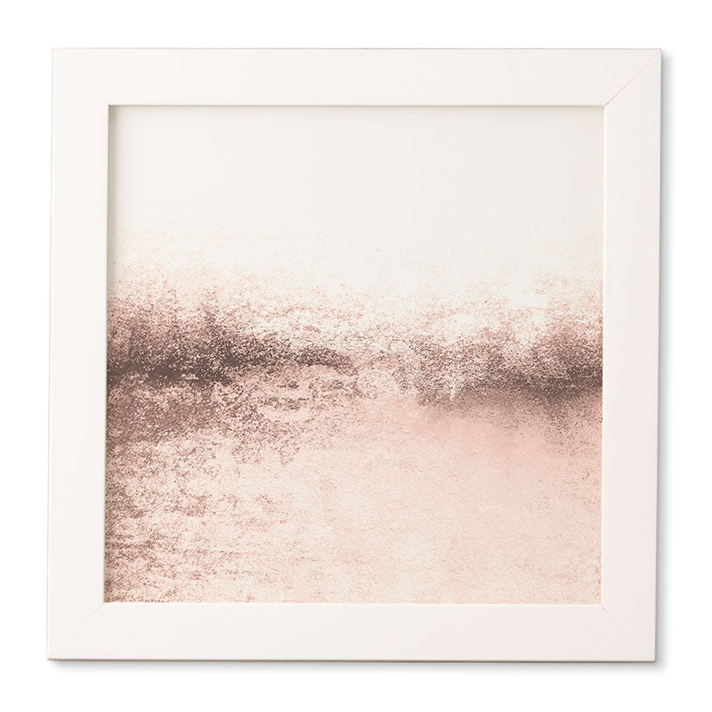 Monika Strigel SNOWDREAMER BLUSH LIGHT Framed Wall Art
