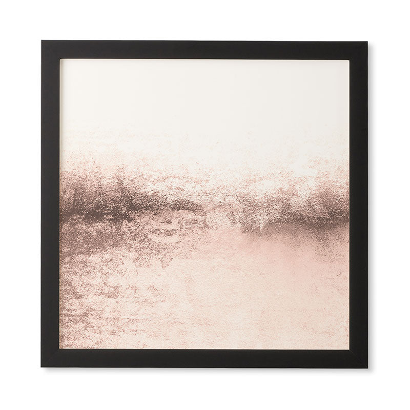 Monika Strigel SNOWDREAMER BLUSH LIGHT Framed Wall Art