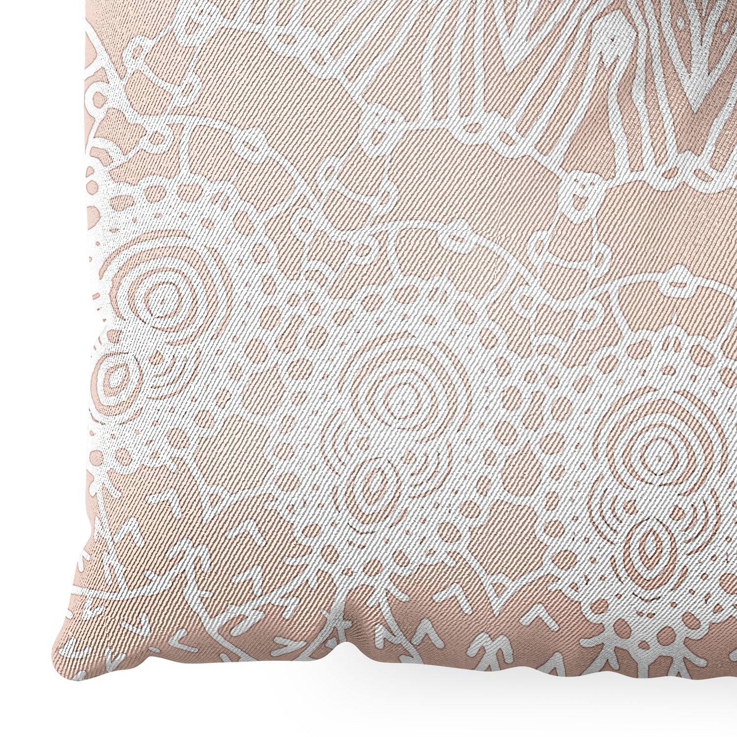 Monika Strigel WAITING FOR YOU ROSE Floor Pillow Square