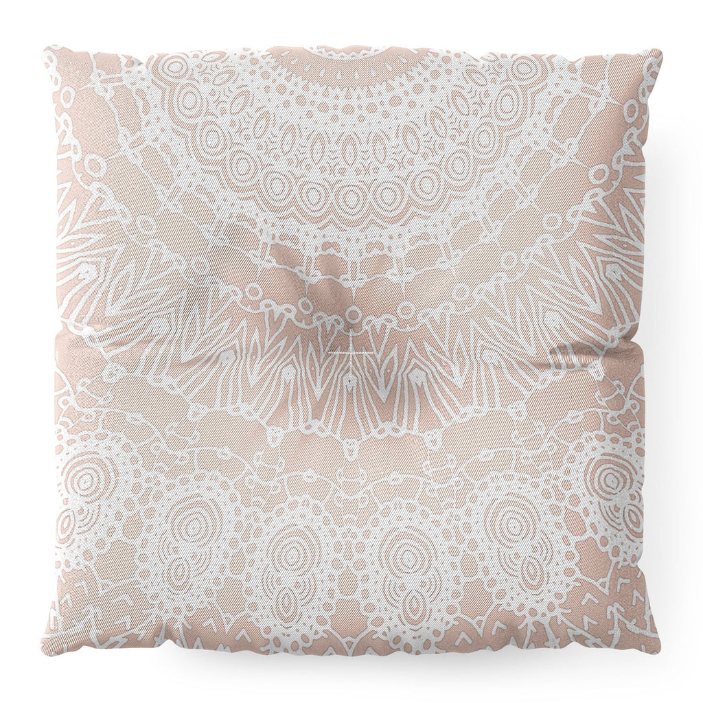 Monika Strigel WAITING FOR YOU ROSE Floor Pillow Square