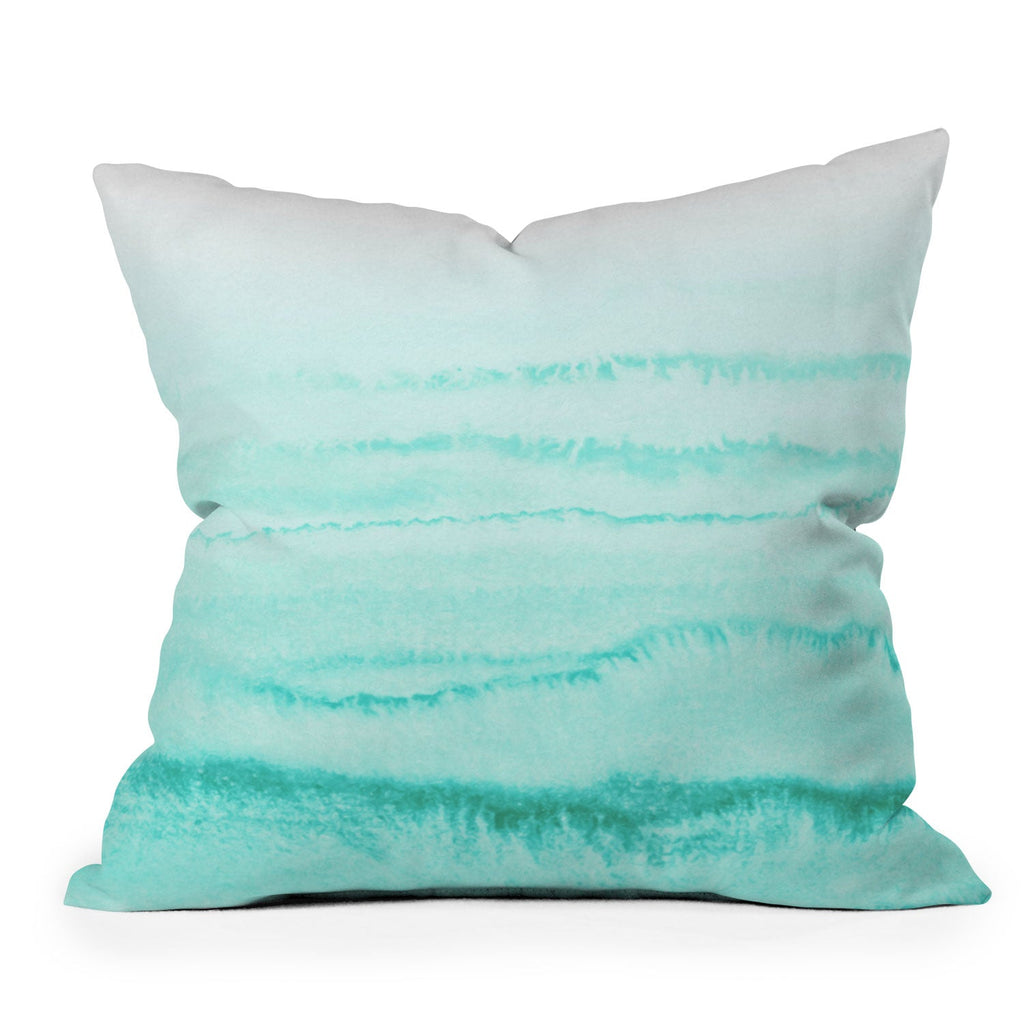 Monika Strigel WITHIN THE TIDES CARIBEAN SEA Throw Pillow