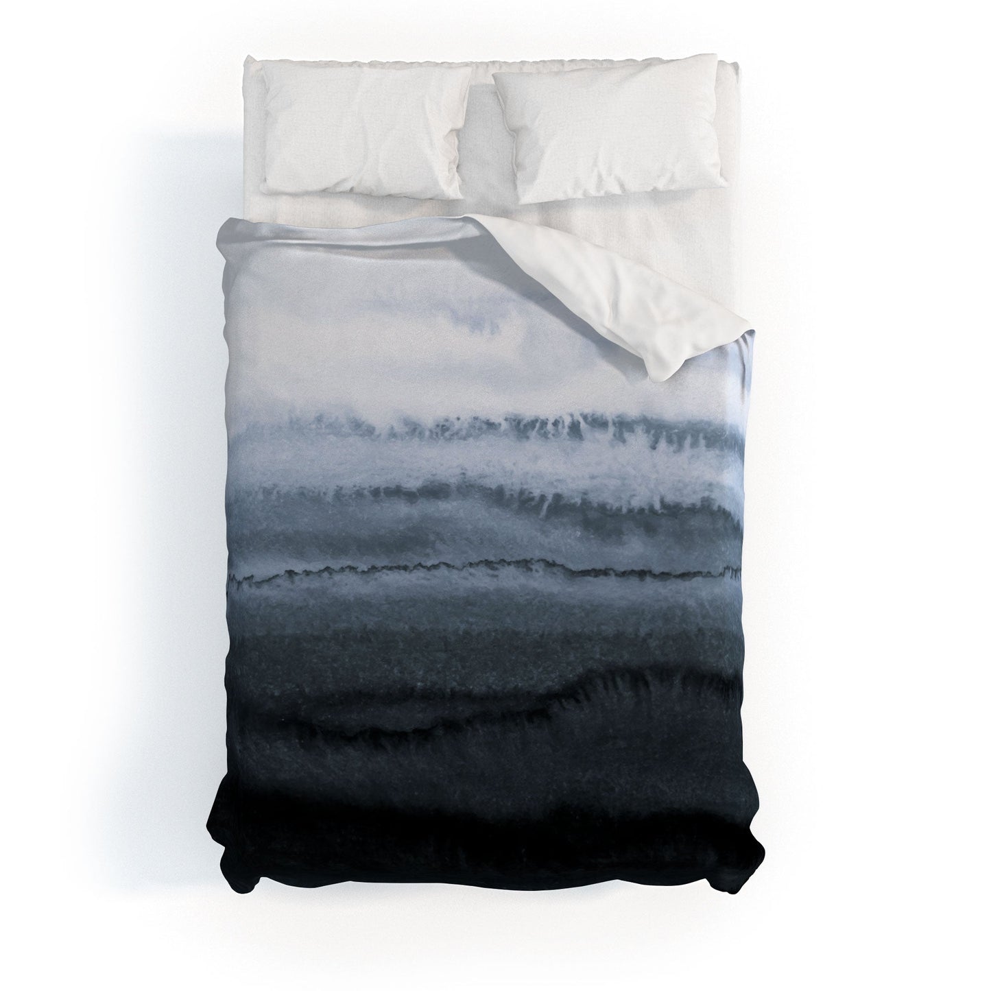Monika Strigel WITHIN THE TIDES STORMY WEATHER GREY Duvet Cover