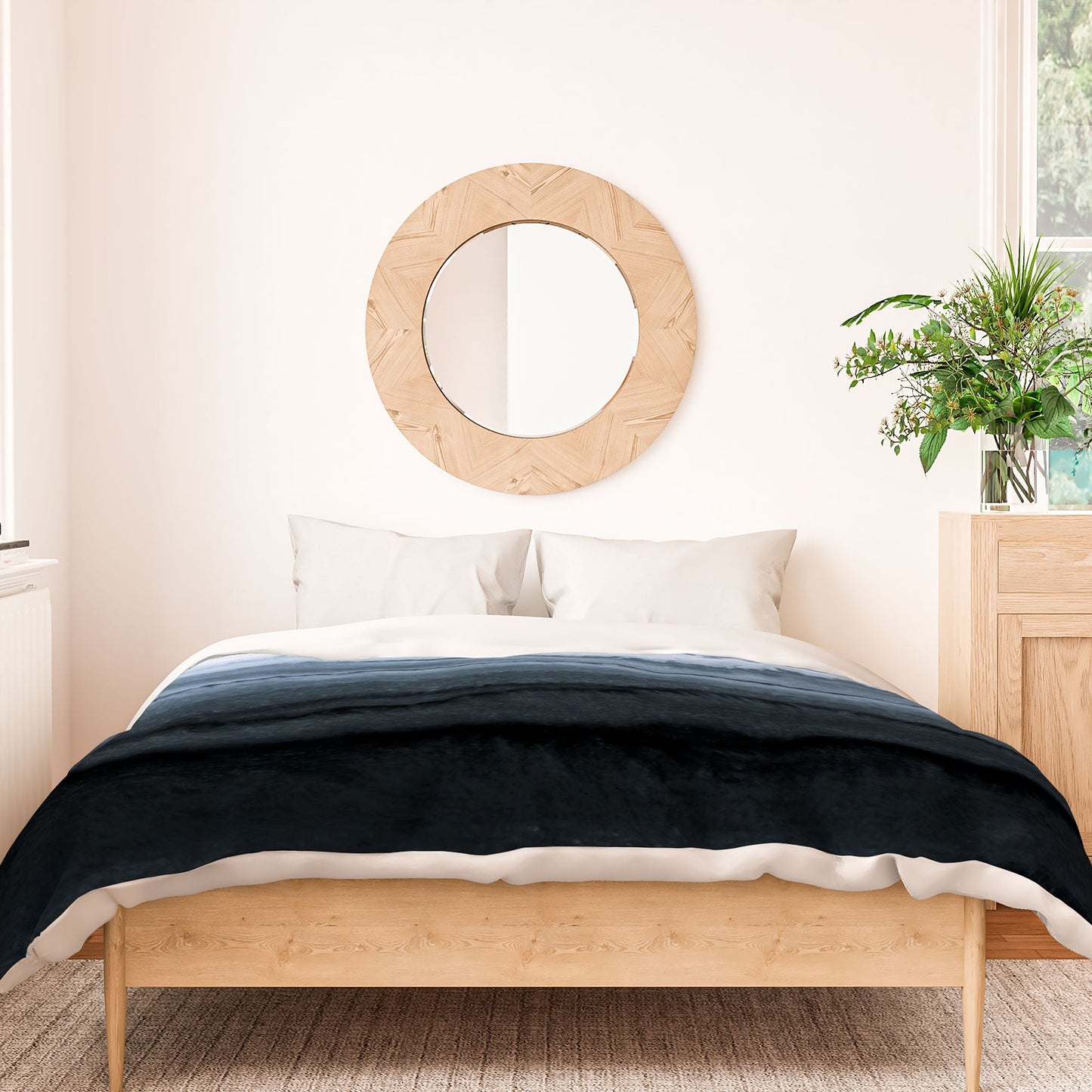 Monika Strigel WITHIN THE TIDES STORMY WEATHER GREY Duvet Cover