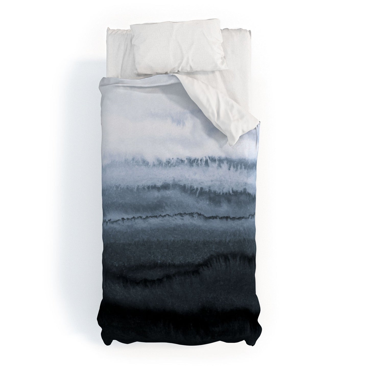 Monika Strigel WITHIN THE TIDES STORMY WEATHER GREY Duvet Cover