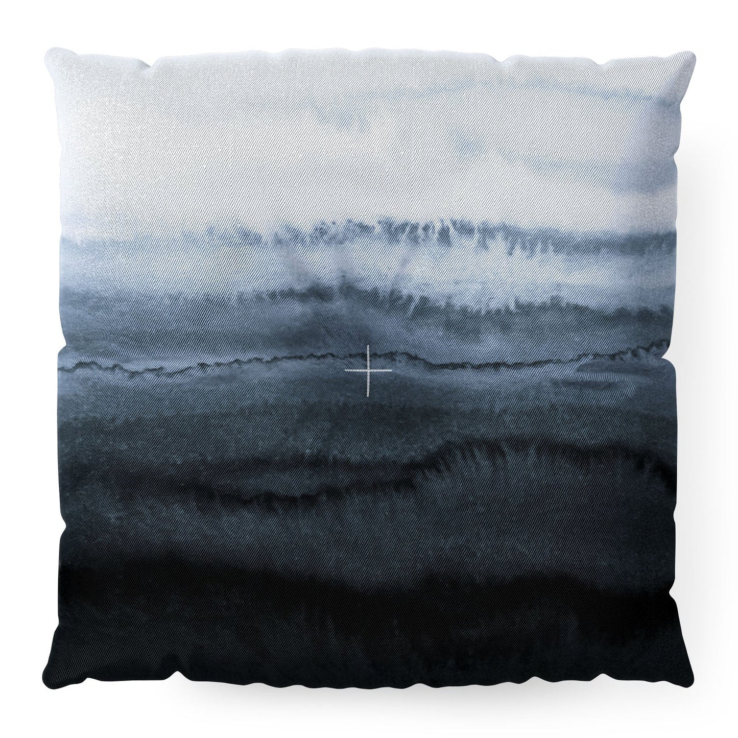 Monika Strigel WITHIN THE TIDES STORMY WEATHER GREY Floor Pillow Square