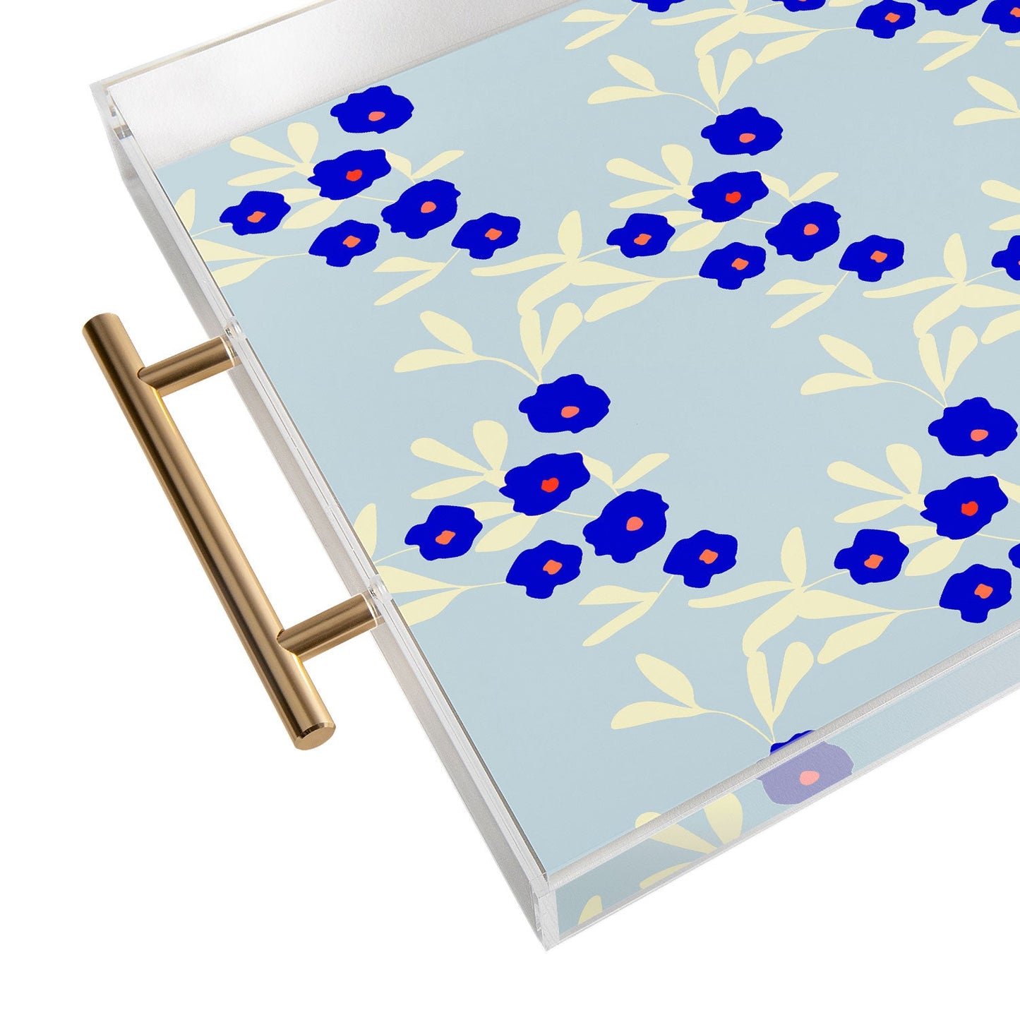 Morgan Kendall blue bells Acrylic Tray
