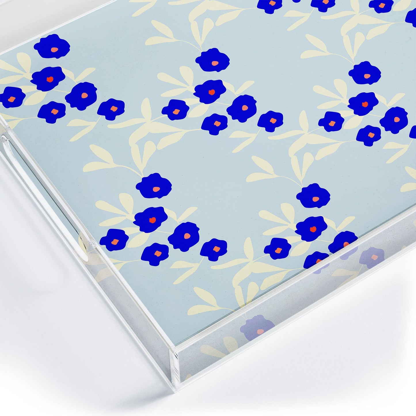Morgan Kendall blue bells Acrylic Tray