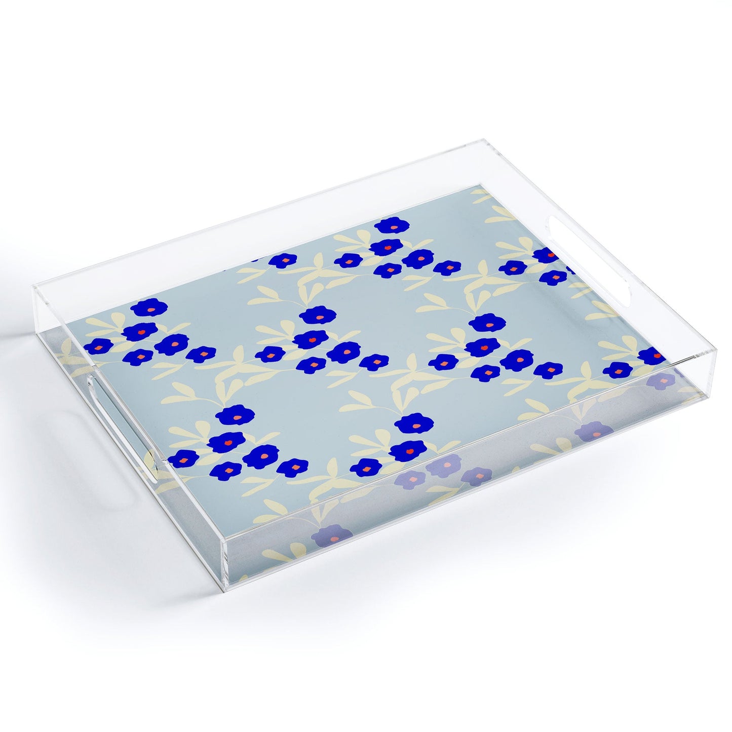 Morgan Kendall blue bells Acrylic Tray