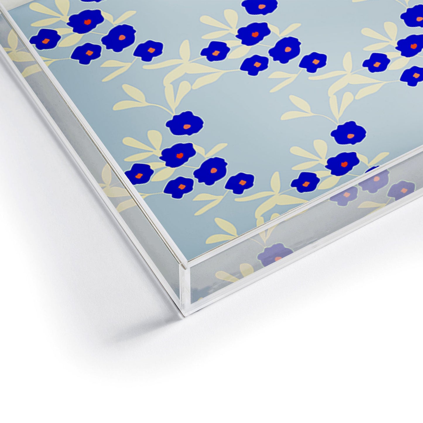 Morgan Kendall blue bells Acrylic Tray